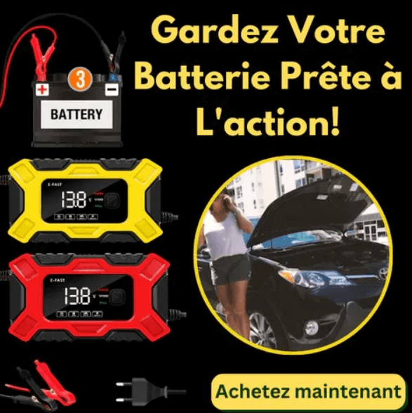 CHARGEUR AUTOMATIQUE DE BATTERIE