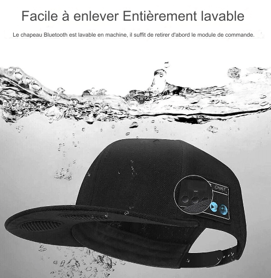 Casquette Intelligente Bluetooth, Haute qualité