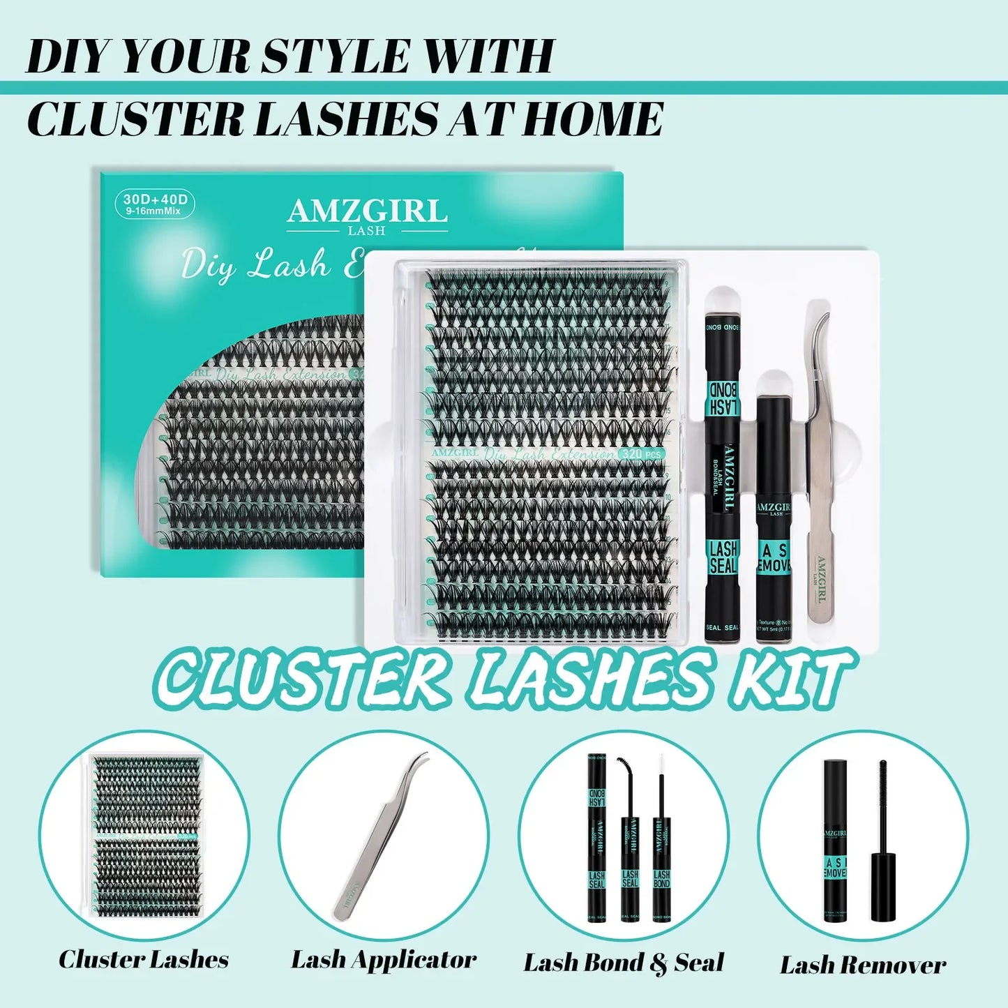 Kit complet de Cils professionnels