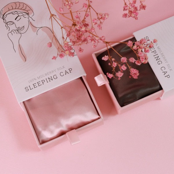 Capuchon de Sommeil en Soie Luxe