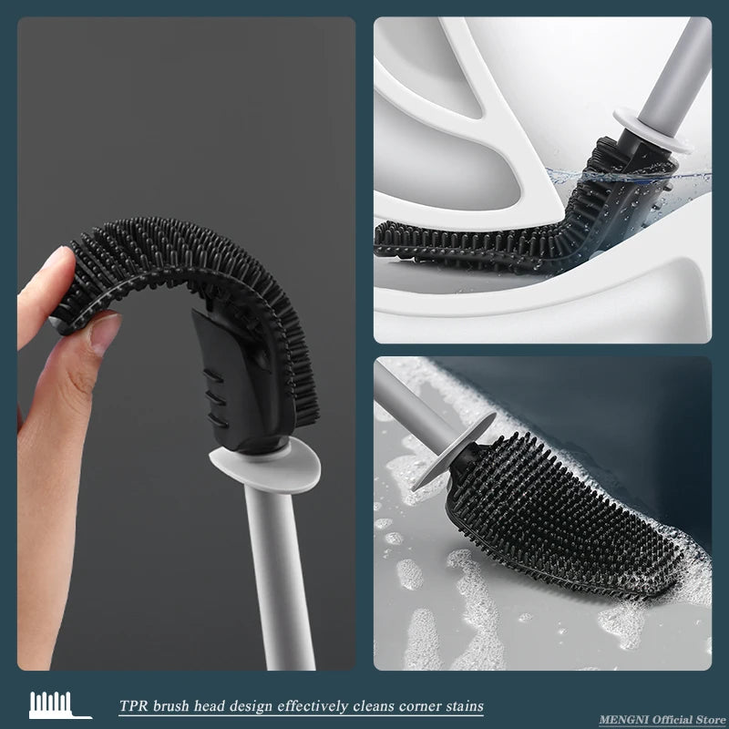 Brosse Hygiénique Murale Luxe Mengni