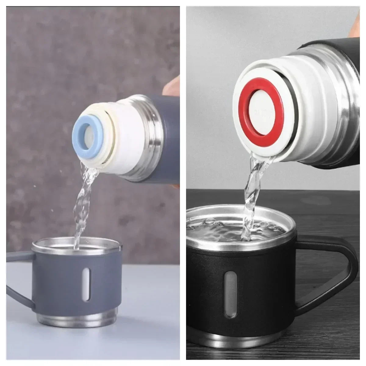 Thermos Élégant en Acier Inoxydable