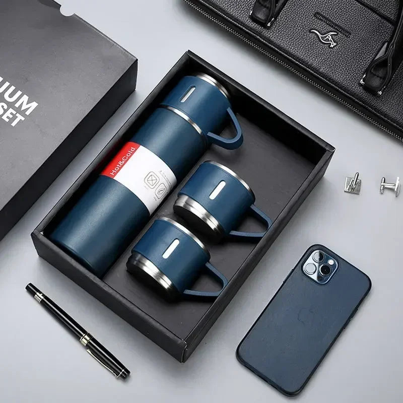 Thermos Élégant en Acier Inoxydable
