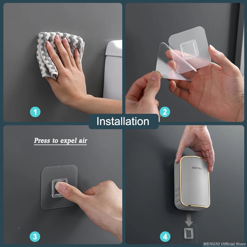 Brosse Hygiénique Murale Luxe Mengni