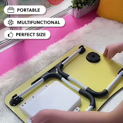 Table Pliable Confort Rangement Ergonomique