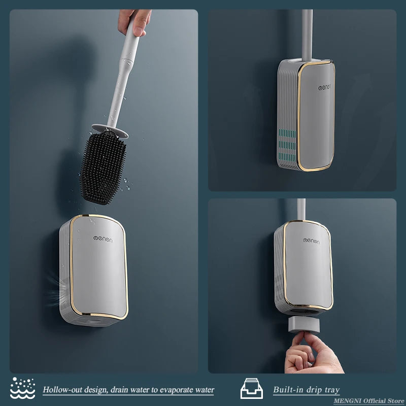 Brosse Hygiénique Murale Luxe Mengni