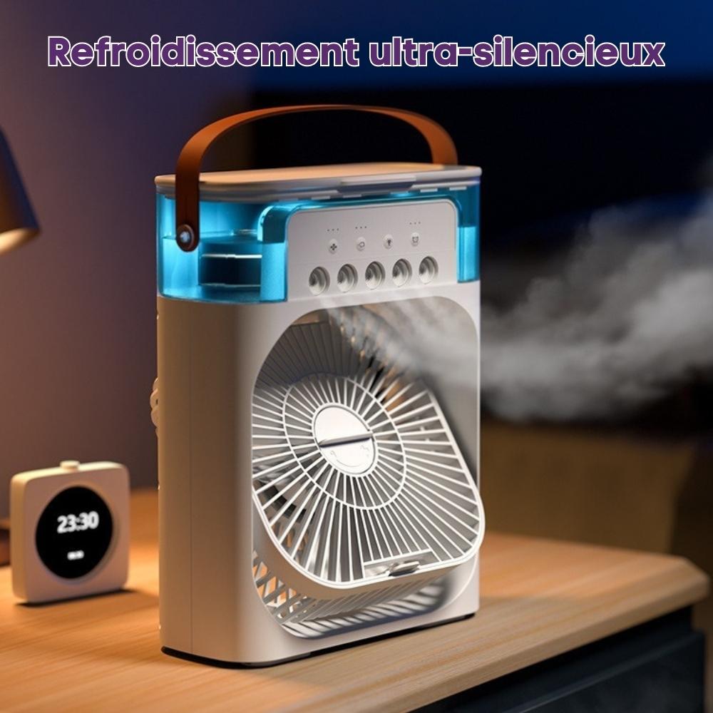 Ventilateur, Humidificateur et Veilleuse LED