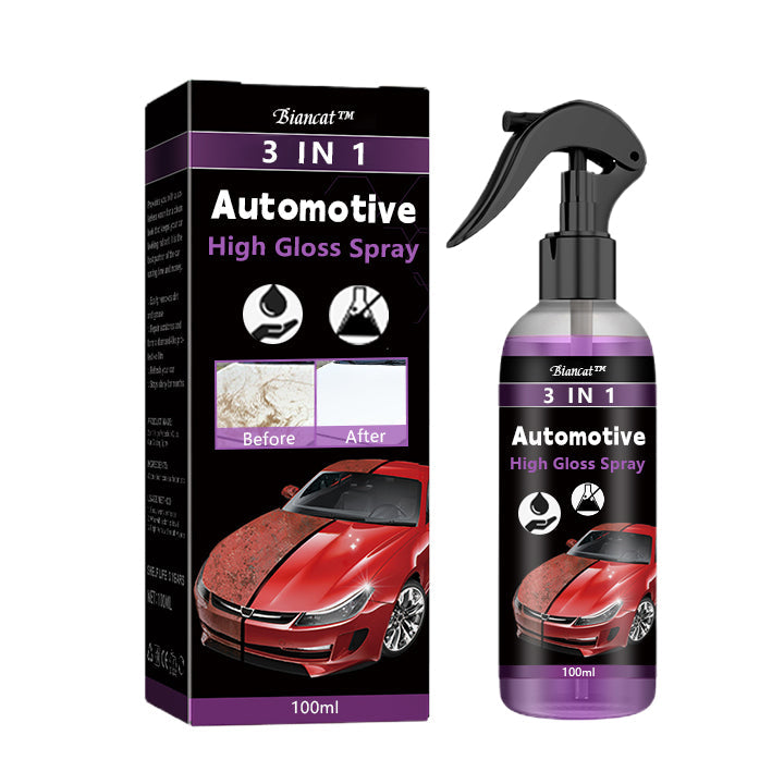 Spray Brillant Auto 3-en-1